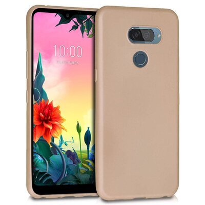 Microsonic LG K40S Kılıf Matte Silicone Gold