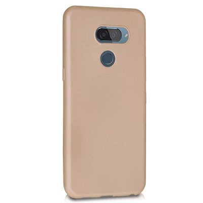 Microsonic LG K40S Kılıf Matte Silicone Gold