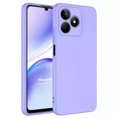 Microsonic Realme C53 Kılıf Groovy Soft Lila