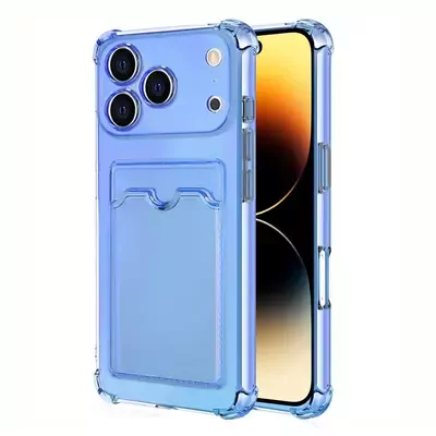 Microsonic Apple iPhone 17 Pro Max Card Slot Shock Kılıf Füme