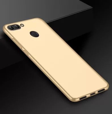 Microsonic Matte Silicone Asus Zenfone Max Plus M1 (5.7'') ZB570TL Kılıf Gold