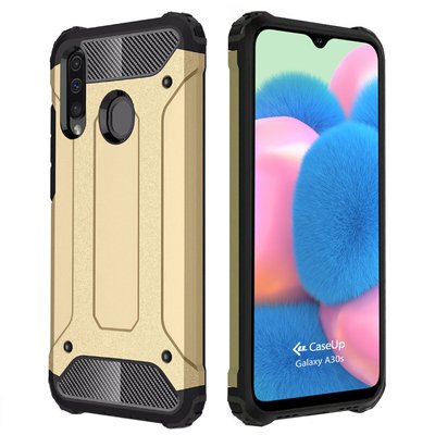 CaseUp Samsung Galaxy A30s Kılıf Tank Gold