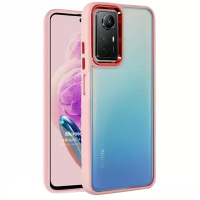 Microsonic Xiaomi Redmi Note 12S Kılıf Bright Planet Rose Gold