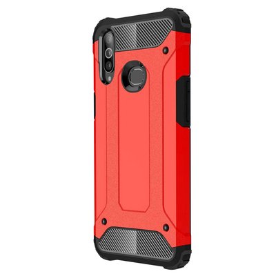 CaseUp Samsung Galaxy A20s Kılıf Tank Kırmızı