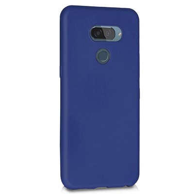 Microsonic LG K40S Kılıf Matte Silicone Lacivert