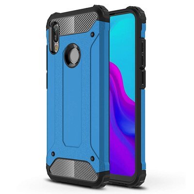 Microsonic Huawei Y6 2019 Kılıf Rugged Armor Mavi