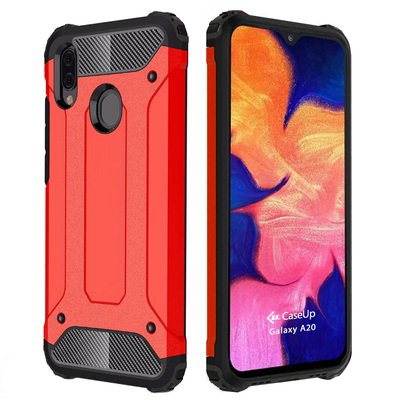 CaseUp Samsung Galaxy A20 Kılıf Tank Kırmızı