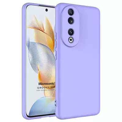 Microsonic Honor 90 Kılıf Groovy Soft Lila