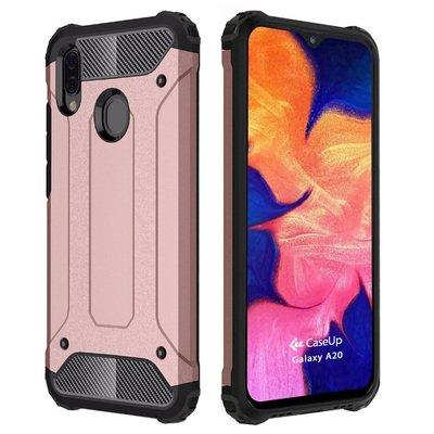 CaseUp Samsung Galaxy A20 Kılıf Tank Rose Gold