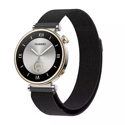 Microsonic Huawei Watch 5 42mm Milanese Loop Kordon Siyah