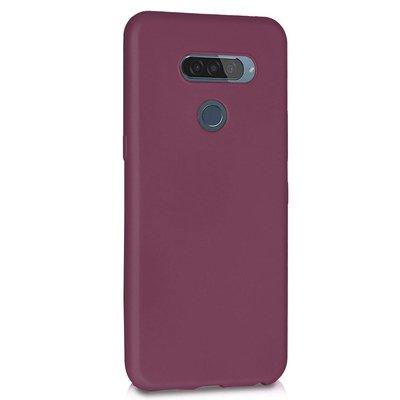 Microsonic LG K50S Kılıf Matte Silicone Mor