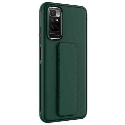 Microsonic Xiaomi Redmi Note 11 Pro 5G Kılıf Hand Strap Koyu Yeşil