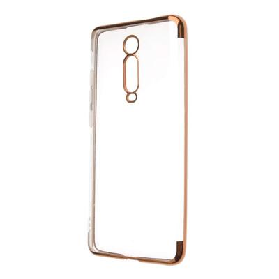 Microsonic Xiaomi Redmi K20 Kılıf Skyfall Transparent Clear Rose Gold