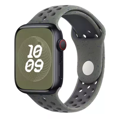 Microsonic Apple Watch Series 8 45mm Kordon Flame Sport Band Yeşil