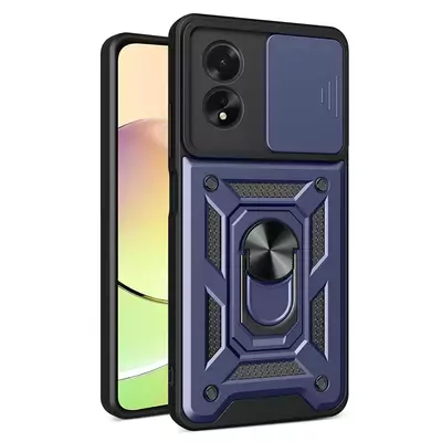 Microsonic Oppo A38 Kılıf Impact Resistant Lacivert