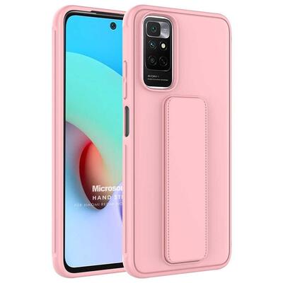 Microsonic Xiaomi Redmi Note 11 Pro 5G Kılıf Hand Strap Pembe