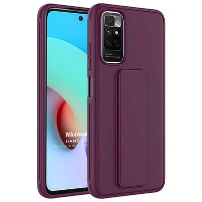 Microsonic Xiaomi Redmi Note 11 Pro 5G Kılıf Hand Strap Mor