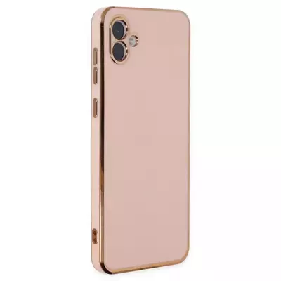 Microsonic Samsung Galaxy A04 Kılıf Olive Plated Pembe