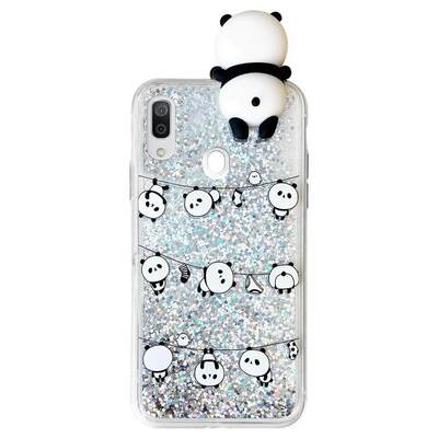 Microsonic Samsung Galaxy A30 Kılıf Cute Cartoon Panda