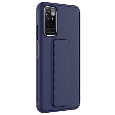 Microsonic Xiaomi Redmi Note 11 Pro 5G Kılıf Hand Strap Lacivert