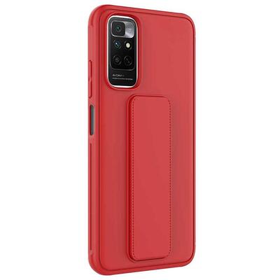 Microsonic Xiaomi Redmi Note 11 Pro 5G Kılıf Hand Strap Kırmızı