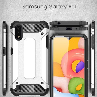 CaseUp Samsung Galaxy A01 Kılıf Tank Kırmızı