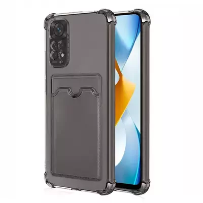 Microsonic Xiaomi Redmi Note 11 Pro 5G Card Slot Shock Kılıf Füme