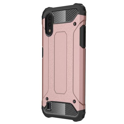 CaseUp Samsung Galaxy A01 Kılıf Tank Rose Gold