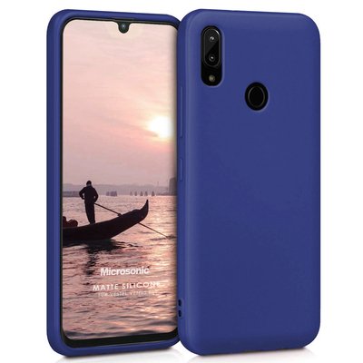 Microsonic Vestel Venüs E5 Kılıf Matte Silicone Lacivert