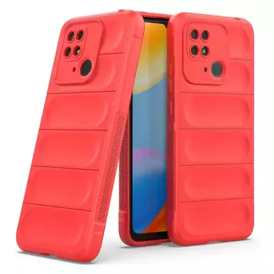 Microsonic Xiaomi Poco C40 Kılıf Oslo Prime Kırmızı