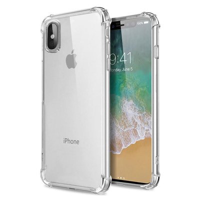 Microsonic Apple iPhone XS Kılıf Anti Shock Silikon Şeffaf