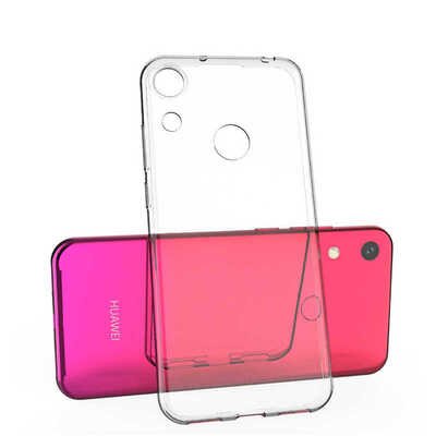 Microsonic Huawei Honor 8A Kılıf Transparent Soft Beyaz