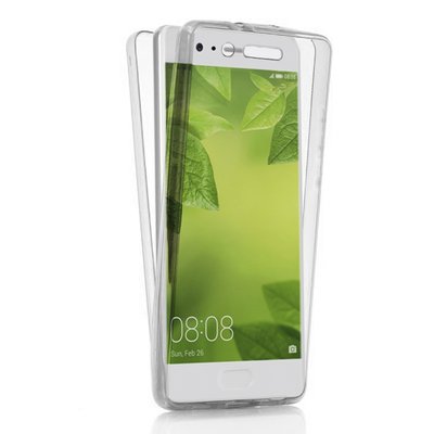 Microsonic Huawei P10 Plus Kılıf Komple Gövde Koruyucu Silikon Şeffaf