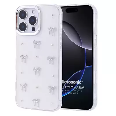 Microsonic Apple iPhone 16 Pro Max Kılıf PrettyCharm Bow