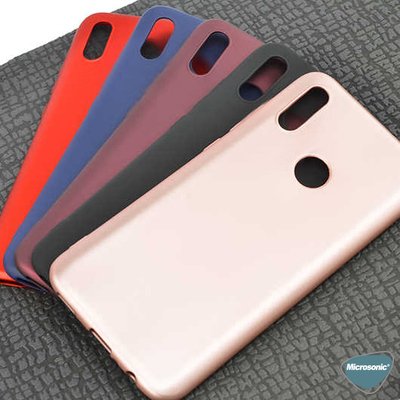 Microsonic Vestel Venüs E5 Kılıf Matte Silicone Rose Gold