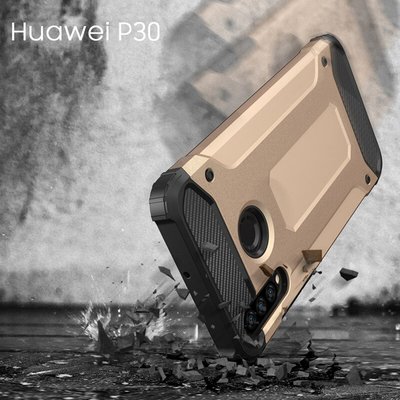 CaseUp Huawei P30 Kılıf Tank Gold