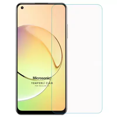 Microsonic Realme 10 4G Tempered Glass Cam Ekran Koruyucu