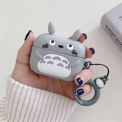 Microsonic AirPods Pro 2.Nesil Kılıf Cartoon Figürlü Silikon Crtn-Fgr-Ttr