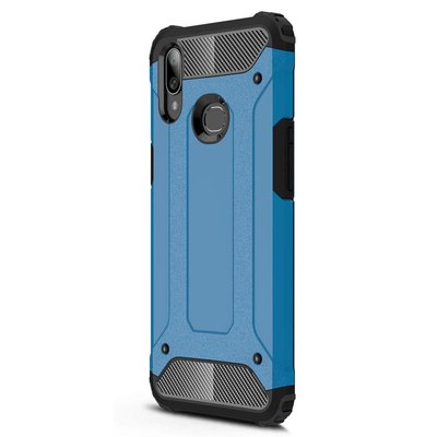 Microsonic Samsung Galaxy A10S Kılıf Rugged Armor Mavi