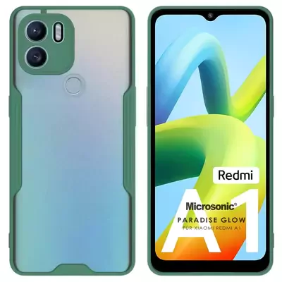 Microsonic Xiaomi Redmi A1 Kılıf Paradise Glow Yeşil