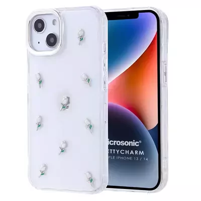 Microsonic Apple iPhone 13 Kılıf PrettyCharm Tulip