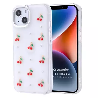 Microsonic Apple iPhone 13 Kılıf PrettyCharm Cherry