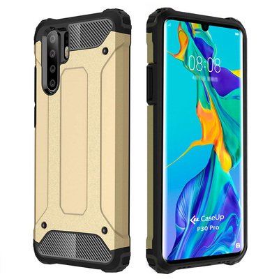 CaseUp Huawei P30 Pro Kılıf Tank Gold