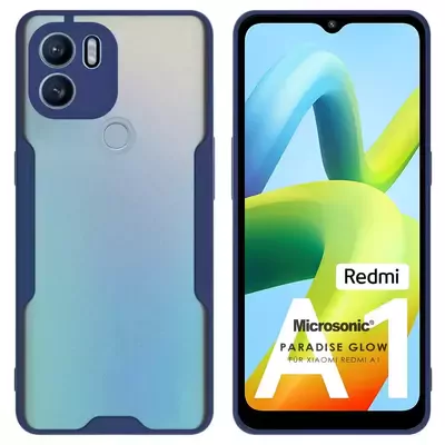 Microsonic Xiaomi Redmi A1 Kılıf Paradise Glow Lacivert