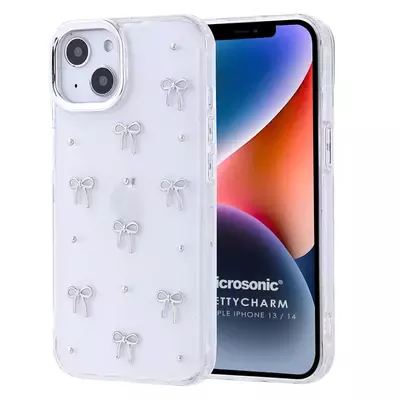 Microsonic Apple iPhone 13 Kılıf PrettyCharm Bow