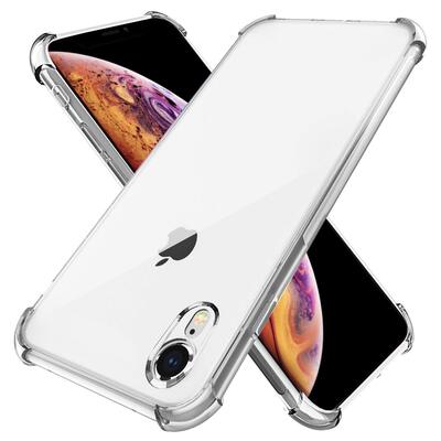 Microsonic Apple iPhone XR Kılıf Anti Shock Silikon Şeffaf