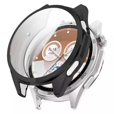 Microsonic Huawei Watch GT 6 46mm Kılıf 360 Full Round Soft Silicone Siyah