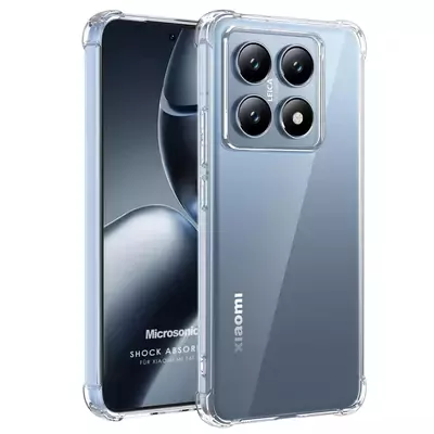Microsonic Xiaomi 14T Pro Kılıf Shock Absorbing Şeffaf
