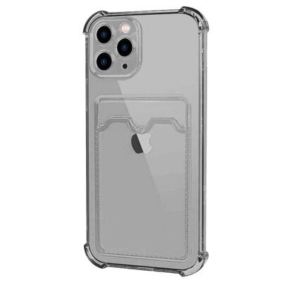 Microsonic Apple iPhone 11 Pro Card Slot Shock Kılıf Siyah