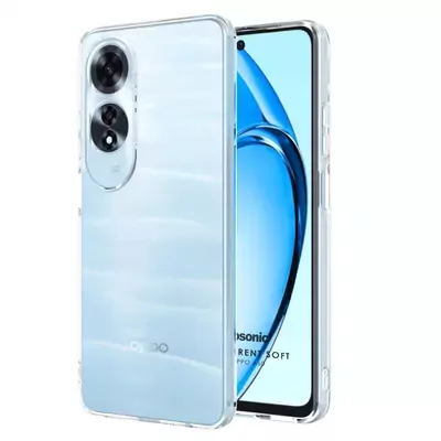 Microsonic Oppo A60 Kılıf Transparent Soft Şeffaf
